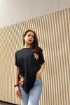 Kadın Dream Baskılı Oversize T-Shirt (zck0778)