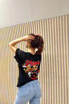 Kadın Dream Baskılı Oversize T-Shirt (zck0778)